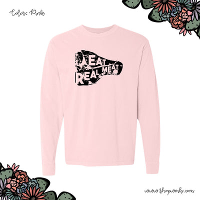 Eat Real Meat LONG SLEEVE T-Shirt (S-3XL) - Multiple Colors!