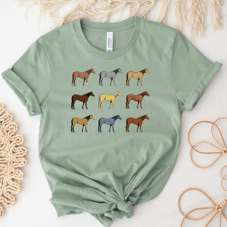 Horse Color Breeds – Bella Canvas T-Shirt