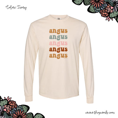 Groovy Angus LONG SLEEVE T-Shirt (S-3XL) - Multiple Colors!