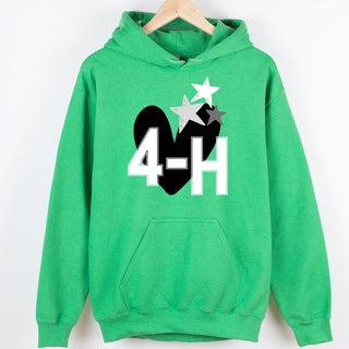 4-H Hearts and Stars– Hoodie