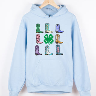 4-H Boots– Hoodie
