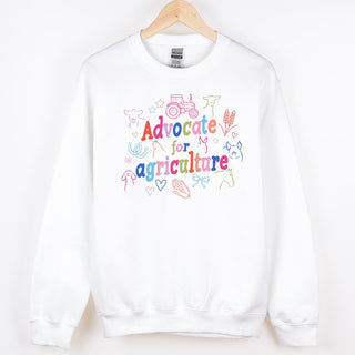 COLOR ADVOCATE FOR AGRICULTURE – Crewneck