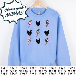 BOLT ANIMALS - CHOOSE YOUR ANIMAL! – Crewneck