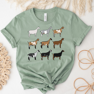 Dairy Goat Breeds – Bella Canvas T-Shirt