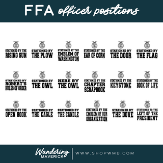 FFA Officer Designs – Comfort Colors T-Shirt