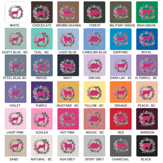 Cactus Wreath - Pick Your Animal  – Hoodie