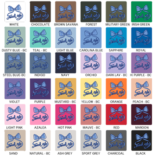 Teach Ag Bow - Blue 2-color – Hoodie