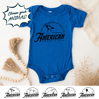 An American Tradition - Pick Your Animal  – Infant/Toddler/Youth