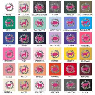 Cactus Wreath - Pick Your Animal  – Infant/Toddler/Youth