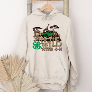 In To The Wild With 4-H– Hoodie