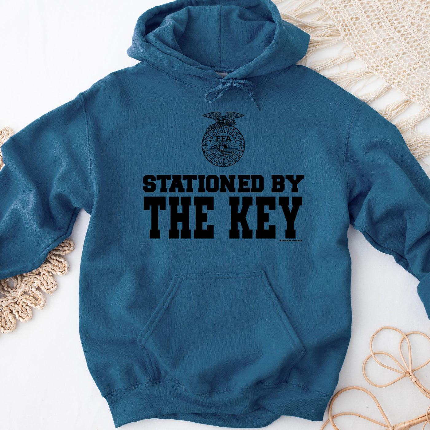 STATIONED BY THE KEY FFA (S-3XL) Unisex - Multiple Colors!