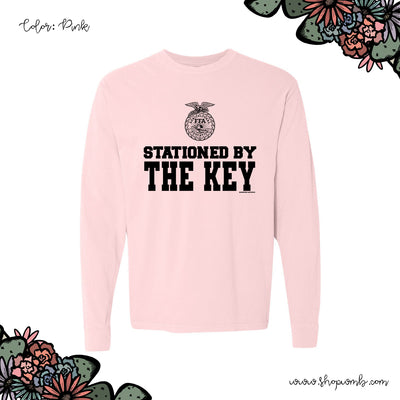 STATIONED BY THE KEY FFA LONG SLEEVE T-Shirt (S-3XL) - Multiple Colors!