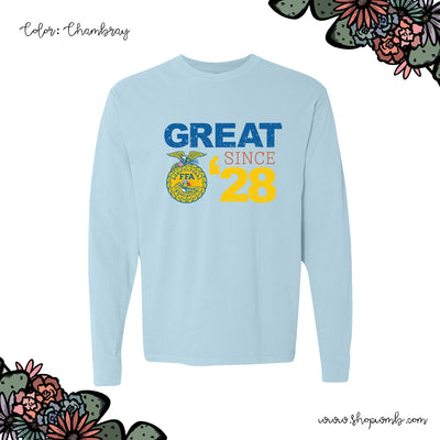 Great Since 28 LONG SLEEVE T-Shirt (S-3XL) - Multiple Colors!