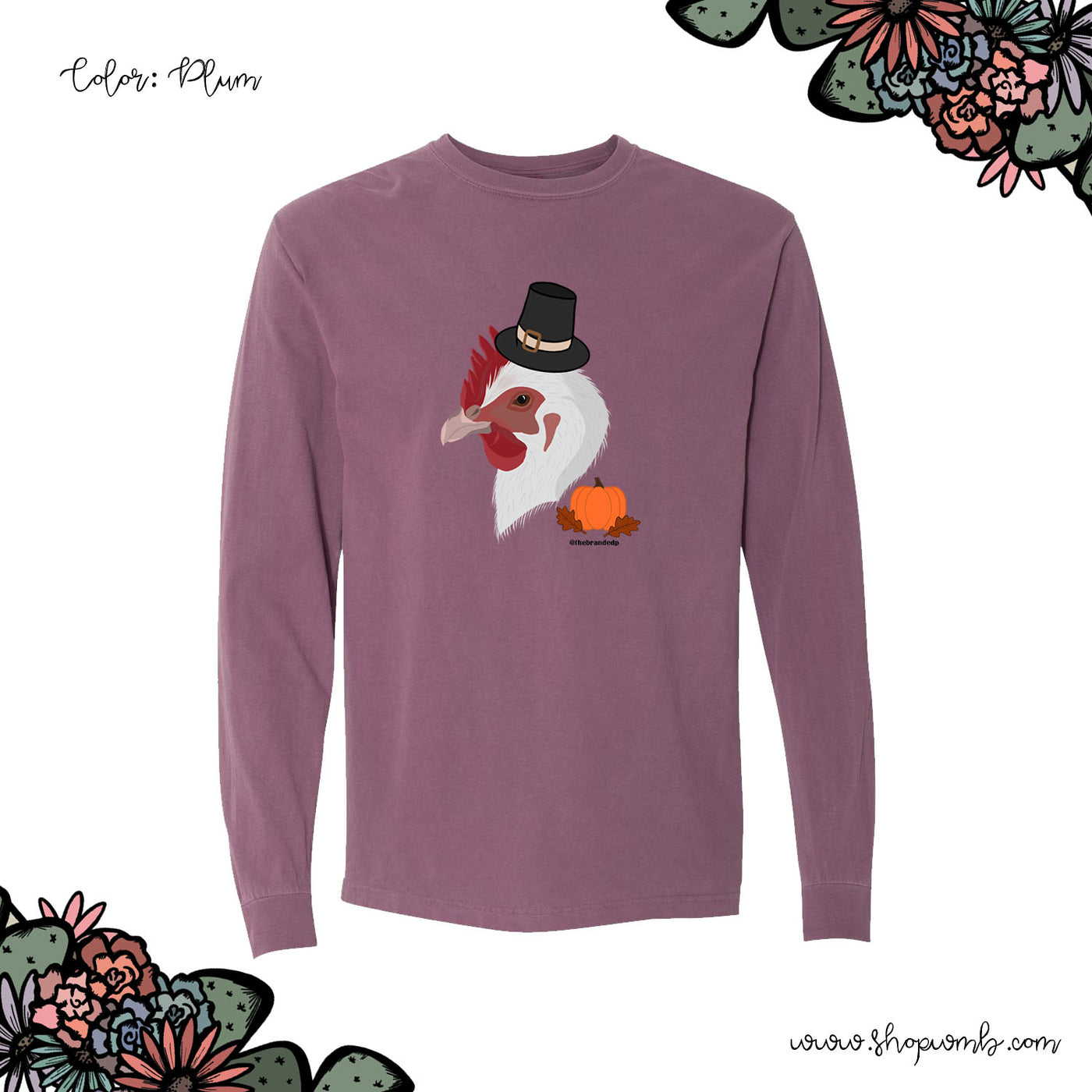 FALL CHICKEN LONG SLEEVE T-Shirt (S-3XL) - Multiple Colors!