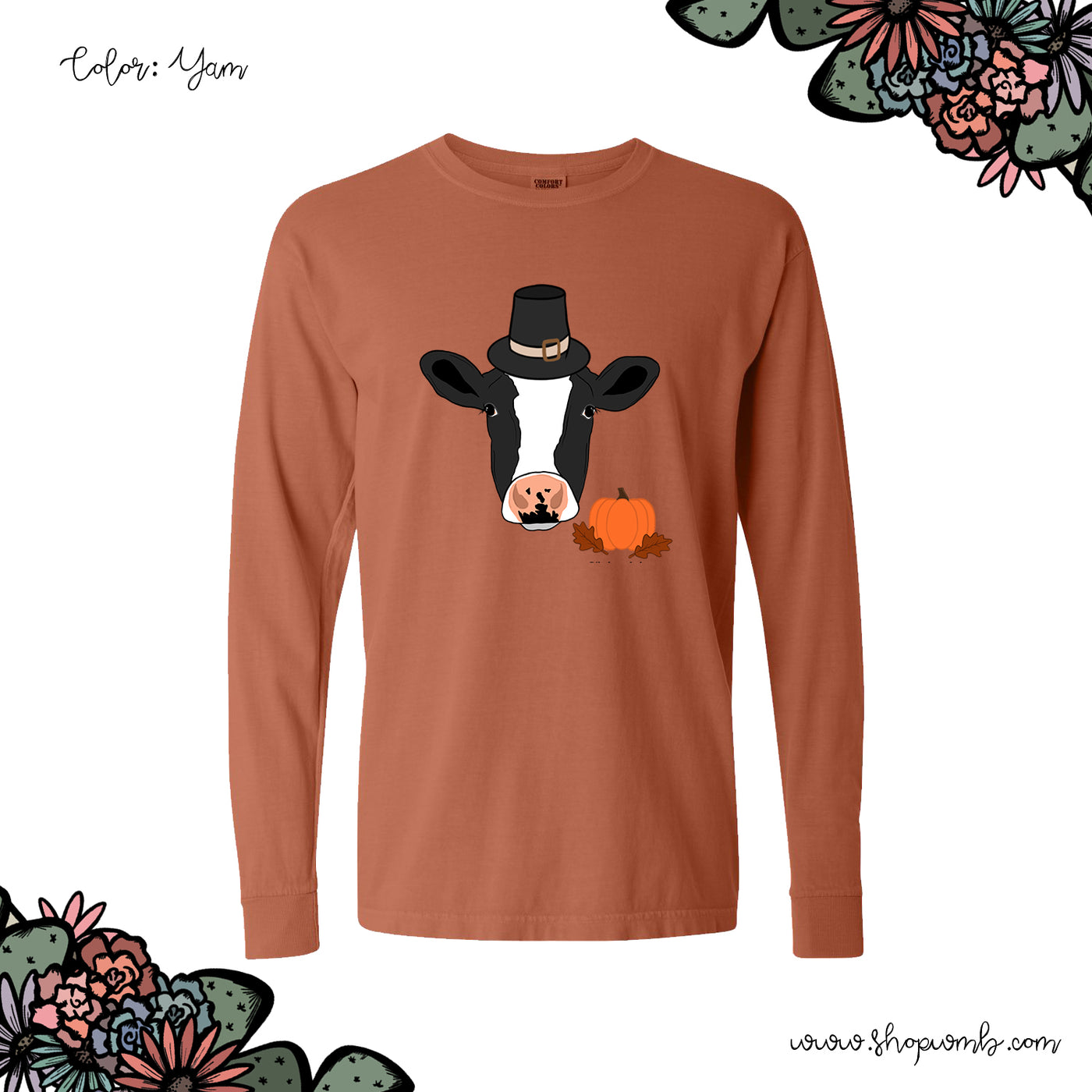 FALL DAIRY LONG SLEEVE T-Shirt (S-3XL) - Multiple Colors!