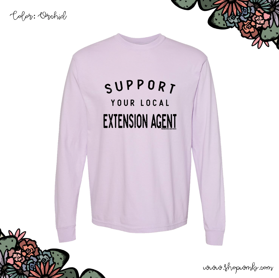 Support You Local Extension Agent LONG SLEEVE T-Shirt (S-3XL) - Multiple Colors!
