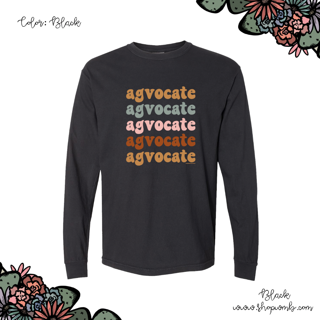 Groovy Agvocate LONG SLEEVE T-Shirt (S-3XL) - Multiple Colors!