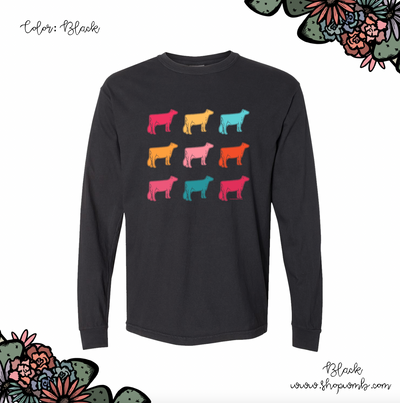 Colorful Dairy LONG SLEEVE T-Shirt (S-3XL) - Multiple Colors!
