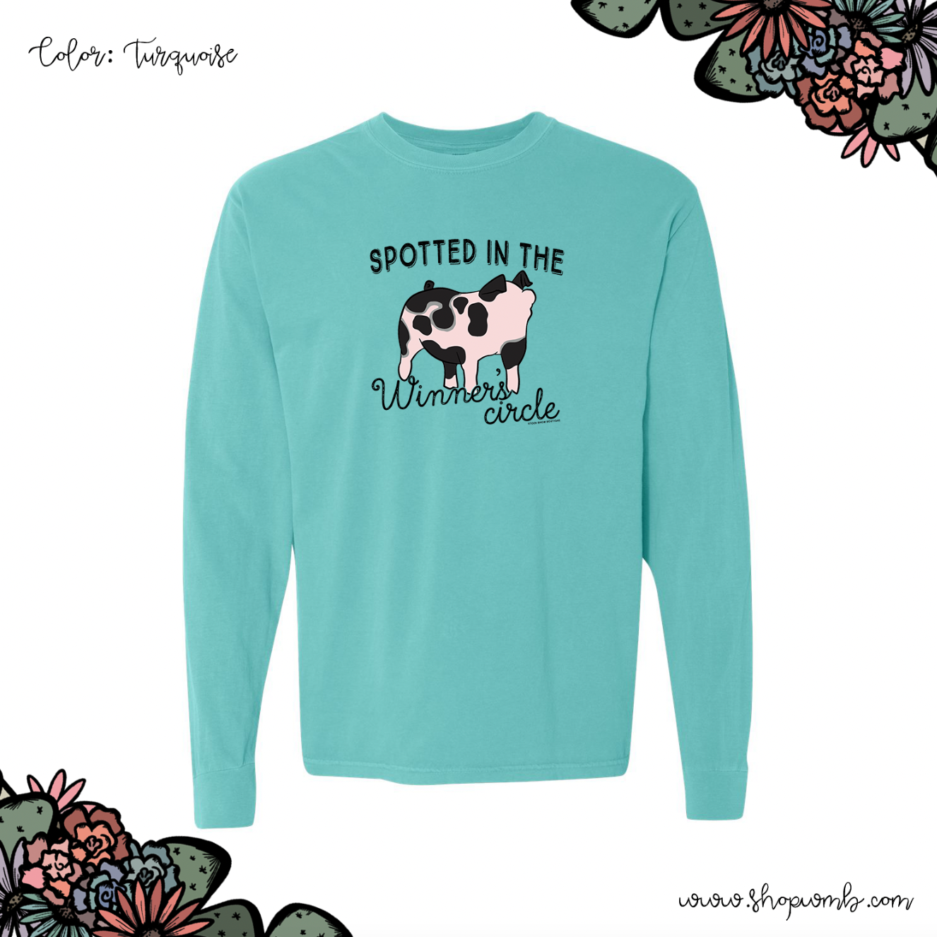 Spotted In The Winners Circle LONG SLEEVE T-Shirt (S-3XL) - Multiple Colors!