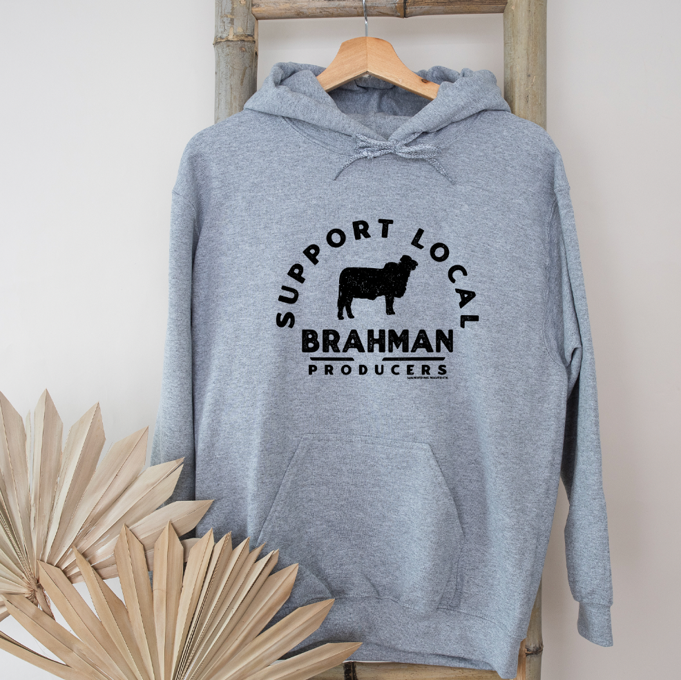 Support Local Brahman Producers Hoodie (S-3XL) Unisex - Multiple Colors!