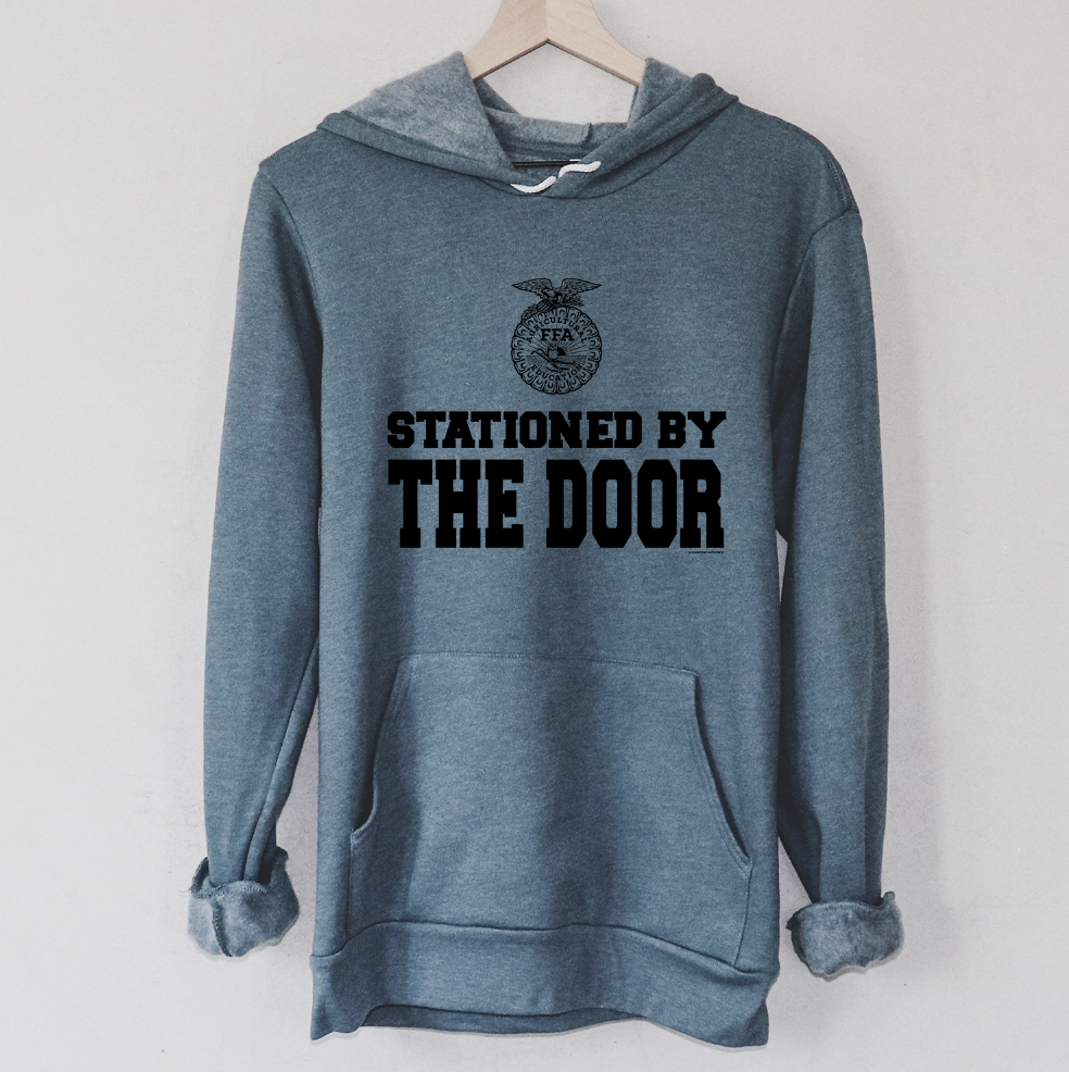 Stationed By The Door Emblem Hoodie (S-3XL) Unisex - Multiple Colors!