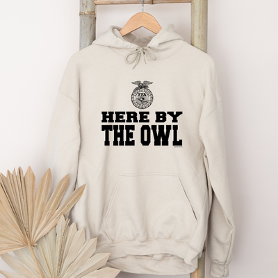 Here By The Owl Emblem Hoodie (S-3XL) Unisex - Multiple Colors!