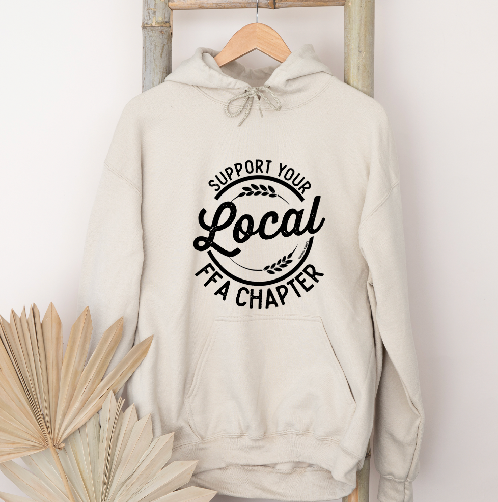 Support Your Local FFA Chapter Hoodie (S-3XL) Unisex - Multiple Colors!