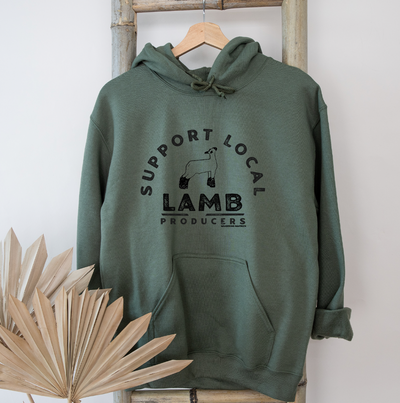 Support Local Lamb Producers Hoodie (S-3XL) Unisex - Multiple Colors!