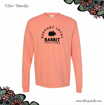 Support Local Rabbit Producers LONG SLEEVE T-Shirt (S-3XL) - Multiple Colors!