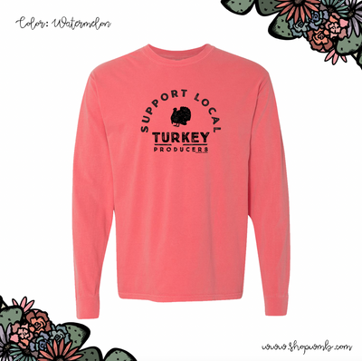 Supports Local Turkey LONG SLEEVE T-Shirt (S-3XL) - Multiple Colors!