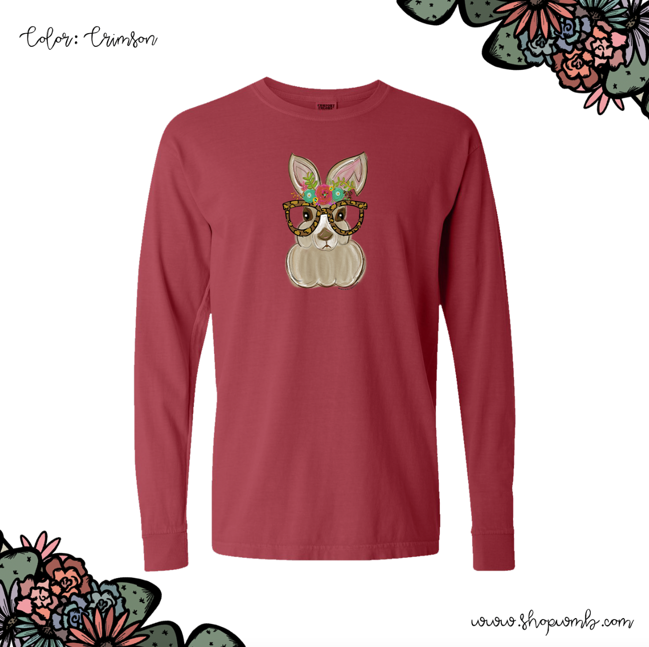 Nerdy Rabbit LONG SLEEVE T-Shirt (S-3XL) - Multiple Colors!