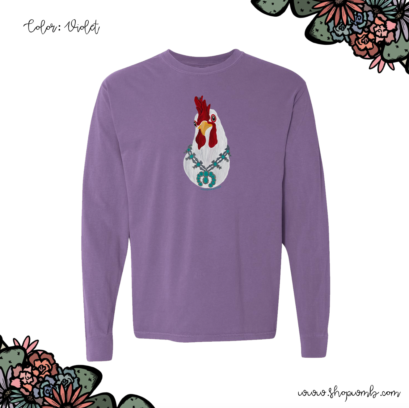 Chicken Squash LONG SLEEVE T-Shirt (S-3XL) - Multiple Colors!