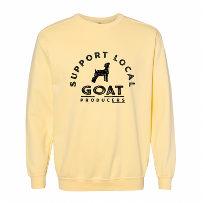 Support Local Goat Producers Crewneck (S-3XL) - Multiple Colors!