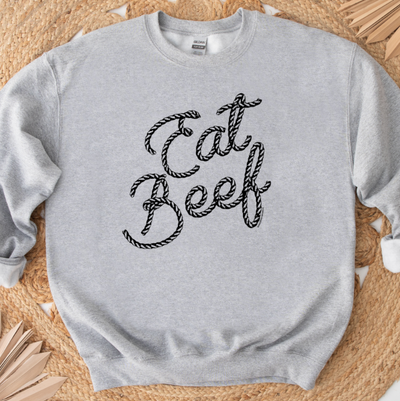 Rope Eat Beef Crewneck (S-3XL) - Multiple Colors!