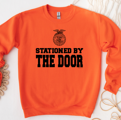 Stationed By The Door Crewneck (S-3XL) - Multiple Colors!