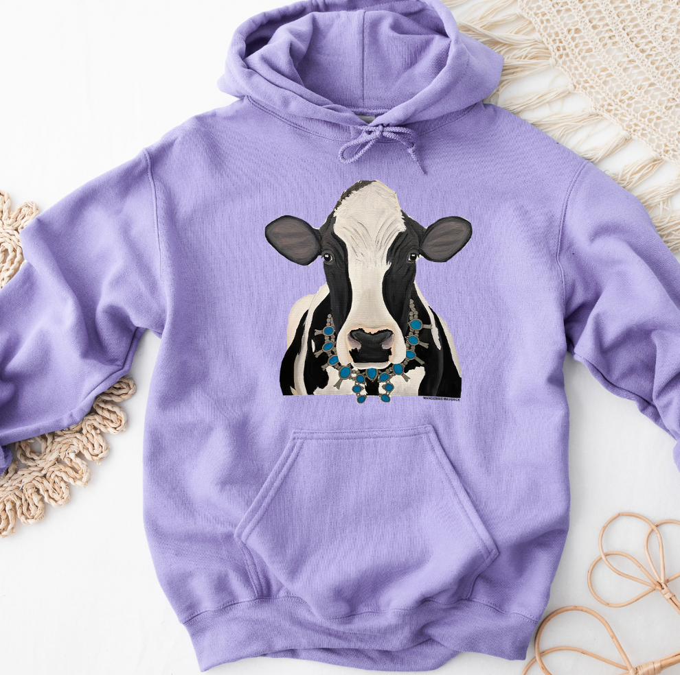 Holstein Dairy Squash Blossom Hoodie (S-3XL) Unisex - Multiple Colors!