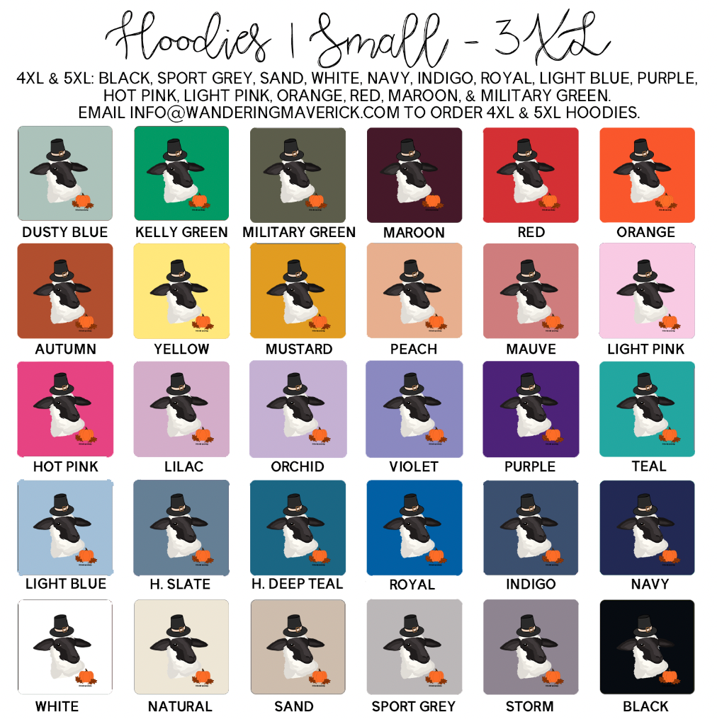 Fall Lamb Hoodie (S-3XL) Unisex - Multiple Colors!