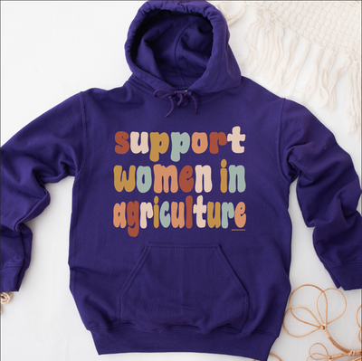 Boho Support Women In Agriculture Hoodie (S-3XL) Unisex - Multiple Colors!