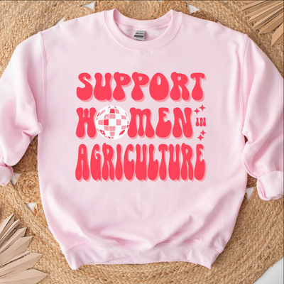 Disco Support Women In Agriculture Crewneck (S-3XL) - Multiple Colors!