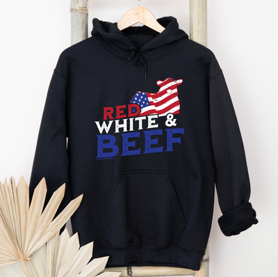 Red White and Beef COLOR Hoodie (S-3XL) Unisex - Multiple Colors!