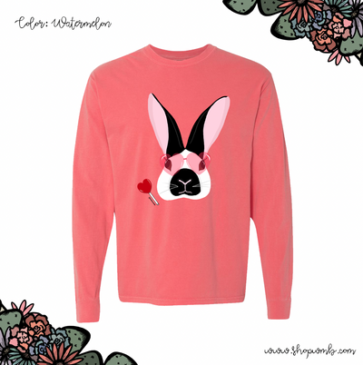 Love Struck Rabbit LONG SLEEVE T-Shirt (S-3XL) - Multiple Colors!