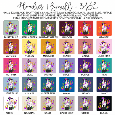 Lamb Mardi Gras Hoodie (S-3XL) Unisex - Multiple Colors!