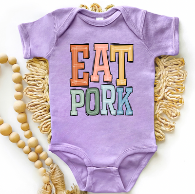 Boho Eat Pork One Piece/T-Shirt (Newborn - Youth XL) - Multiple Colors!