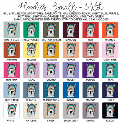 Rabbit Headdress Hoodie (S-3XL) Unisex - Multiple Colors!