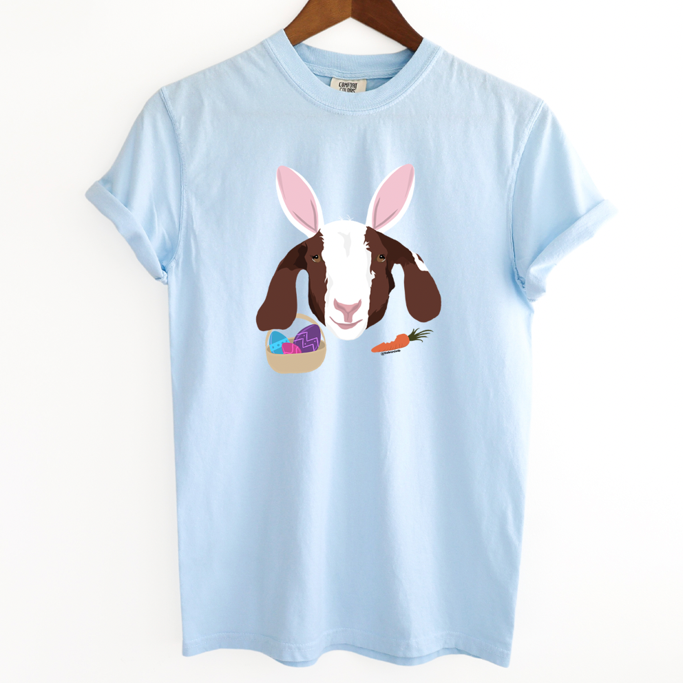 Hoppy Easter Goat ComfortWash/ComfortColor T-Shirt (S-4XL) - Multiple Colors!