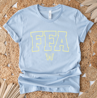 YELLOW BUTTERFLY FFA – Bella Canvas T-Shirt