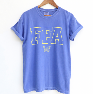 YELLOW BUTTERFLY FFA – Comfort Colors T-Shirt