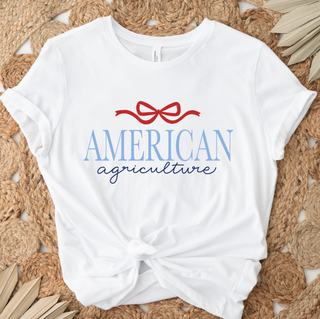 American Agriculture Bow– Bella Canvas T-Shirt