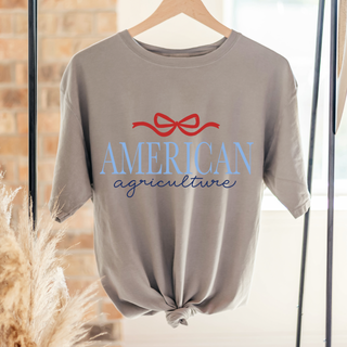 American Agriculture Bow– Comfort Colors T-Shirt
