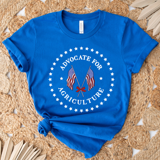Patriotic Circle Advocate for Ag– Bella Canvas T-Shirt